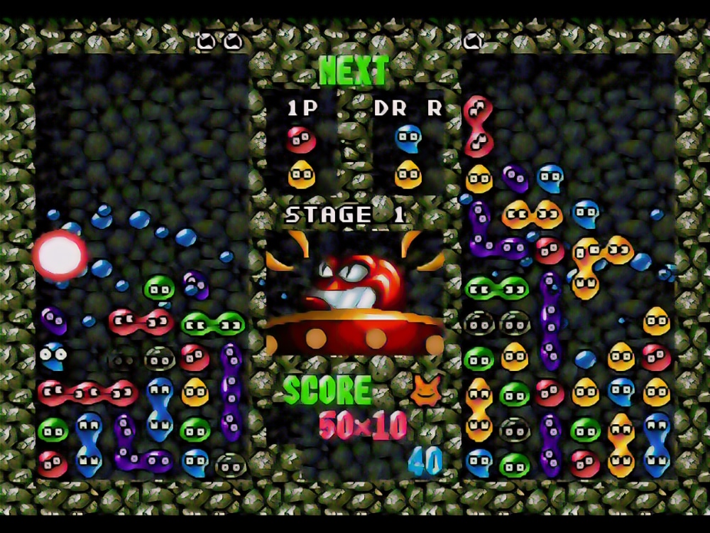 DR ROBOTNICKS MEAN BEAN MACHINE megadrive sega genesis retrobox batocera puzzle retrogaming - Dr Robotnick's mean bean machine - Megadrive