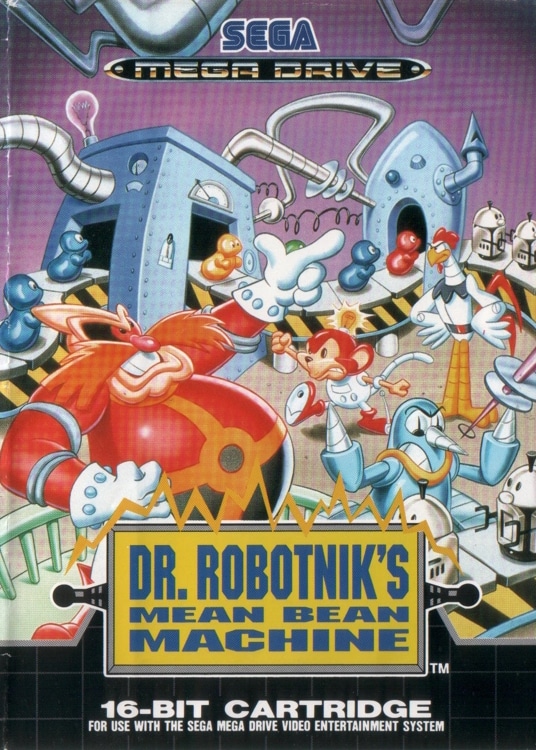 DrRobotniksMeanBeanMachine sega megadrive genesis retrogaming batocera retrobox puzzle game - Dr Robotnick's mean bean machine - Megadrive