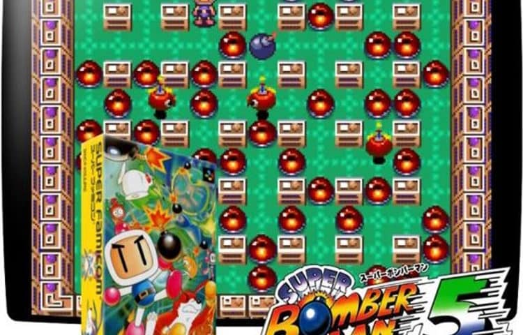 super bomberman 5 snes super nintendo batocera retrobox multi retrogaming 750x480 - Super Bomberman 5 - Super Nintendo