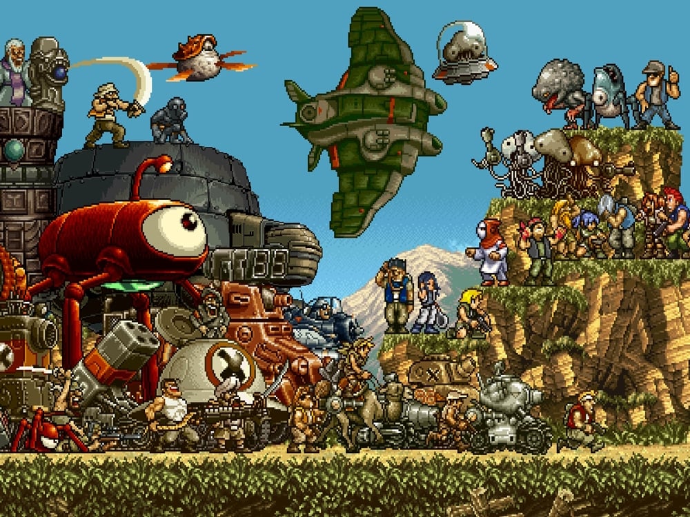 Metal Slug arcade neogeo run and gun batocera retrobox - - METAL SLUG -