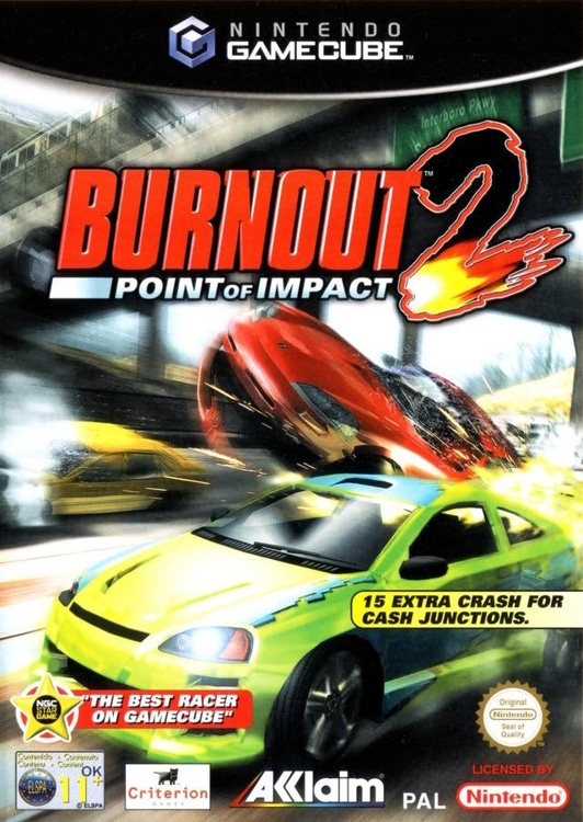 burnout 2 NGC gamecube retrobox batocera course arcade - Burnout 2 - Gamecube