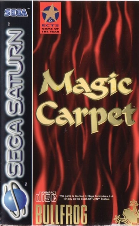 magic carpet sega saturn simulation action retrogaming retrobox batocera - Magic carpet - Saturn